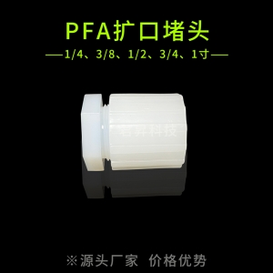 pfa堵头 pfa扩口式堵头
